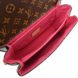 LOUIS VUITTON ルイヴィトン モノグラム パッチーズ ポシェットメティス ブラウン M43991 レディース モノグラムキャンバス 2WAYバッグ ABランク 中古 銀蔵
