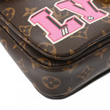 LOUIS VUITTON ルイヴィトン モノグラム パッチーズ ポシェットメティス ブラウン M43991 レディース モノグラムキャンバス 2WAYバッグ ABランク 中古 銀蔵