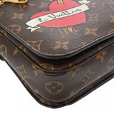 LOUIS VUITTON ルイヴィトン モノグラム パッチーズ ポシェットメティス ブラウン M43991 レディース モノグラムキャンバス 2WAYバッグ ABランク 中古 銀蔵