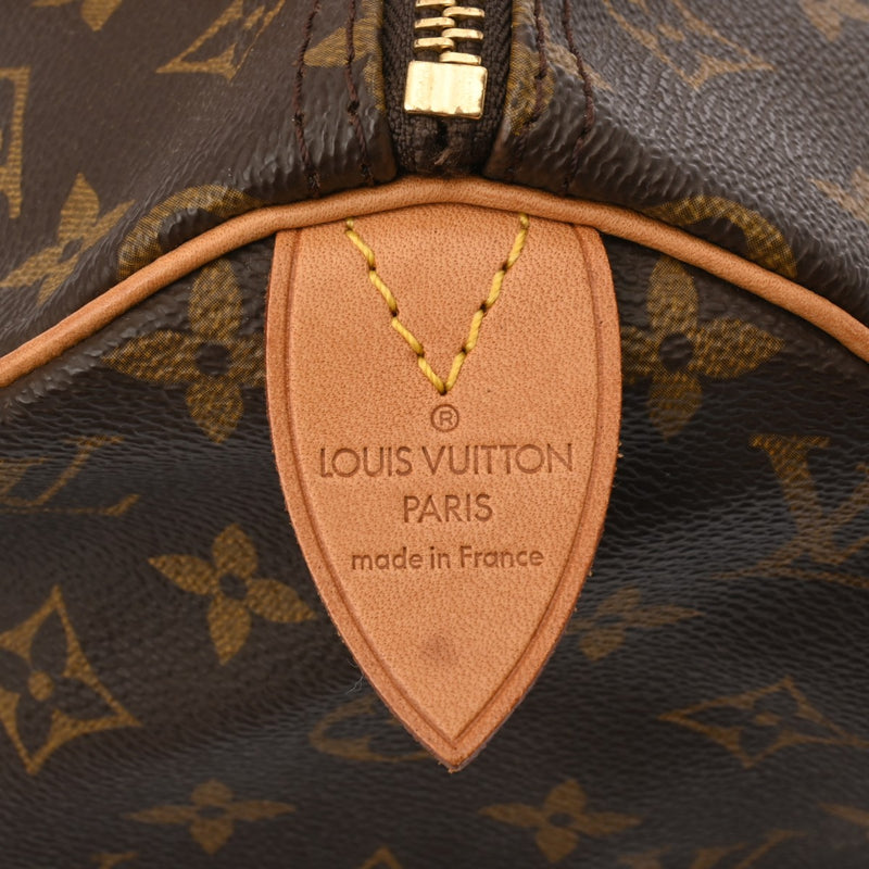 LOUIS VUITTON ルイヴィトン モノグラム スピーディ 30 旧型 ブラウン M41526 レディース モノグラムキャンバス ハンドバッグ ABランク 中古 銀蔵