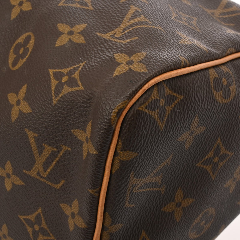 LOUIS VUITTON ルイヴィトン モノグラム スピーディ 30 旧型 ブラウン M41526 レディース モノグラムキャンバス ハンドバッグ ABランク 中古 銀蔵