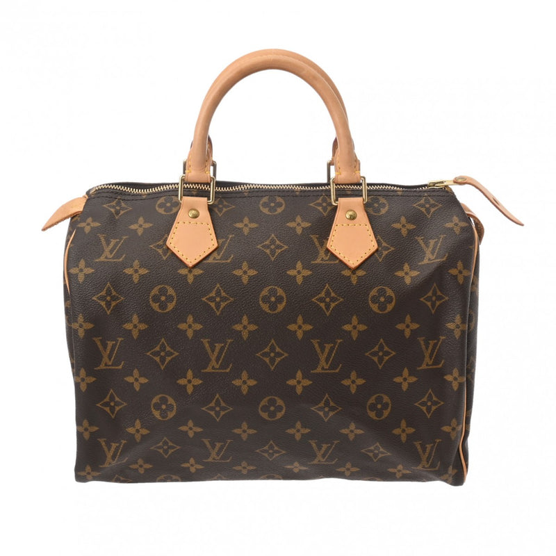 LOUIS VUITTON ルイヴィトン モノグラム スピーディ 30 旧型 ブラウン M41526 レディース モノグラムキャンバス ハンドバッグ Bランク 中古 銀蔵