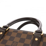 LOUIS VUITTON ルイヴィトン ダミエ ポルトドキュマンヴォワヤージュ ブラウン N41122 メンズ ダミエキャンバス ビジネスバッグ Bランク 中古 銀蔵