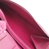 HERMES エルメス ベアン スフレ ローズパープル Z刻印(2021年頃) レディース アリゲーターリセ 長財布 ABランク 中古 銀蔵