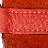 HERMES エルメス ピコタンロック MM  ルージュピヴォワンヌ □R刻印(2014年頃) レディース トリヨンクレマンス ハンドバッグ ABランク 中古 銀蔵