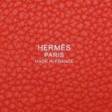 HERMES エルメス ピコタンロック MM  ルージュピヴォワンヌ □R刻印(2014年頃) レディース トリヨンクレマンス ハンドバッグ ABランク 中古 銀蔵