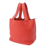 HERMES エルメス ピコタンロック MM  ルージュピヴォワンヌ □R刻印(2014年頃) レディース トリヨンクレマンス ハンドバッグ ABランク 中古 銀蔵