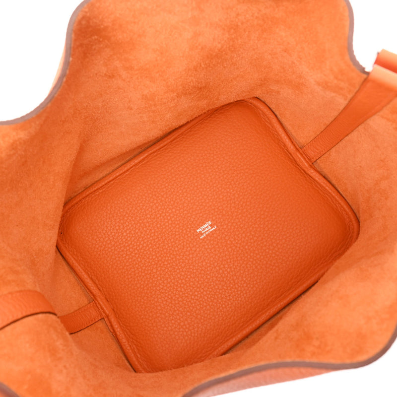 エルメスピコタン ロック MM オレンジ □P刻印(2012年頃)刻印