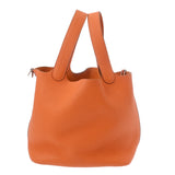 HERMES エルメス ピコタン ロック MM  オレンジ □P刻印(2012年頃) レディース トリヨンクレマンス ハンドバッグ ABランク 中古 銀蔵
