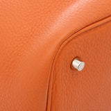 HERMES エルメス ピコタン ロック MM  オレンジ □P刻印(2012年頃) レディース トリヨンクレマンス ハンドバッグ ABランク 中古 銀蔵