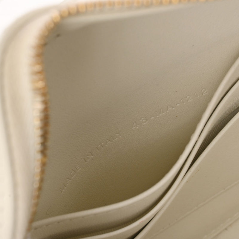 CHRISTIAN DIOR クリスチャンディオール CARO ボックスバック アイボリー S5140UNGX_M030 レディース カーフ ショルダーバッグ ABランク 中古 銀蔵