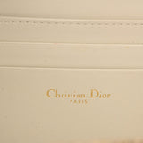 CHRISTIAN DIOR クリスチャンディオール CARO ボックスバック アイボリー S5140UNGX_M030 レディース カーフ ショルダーバッグ ABランク 中古 銀蔵