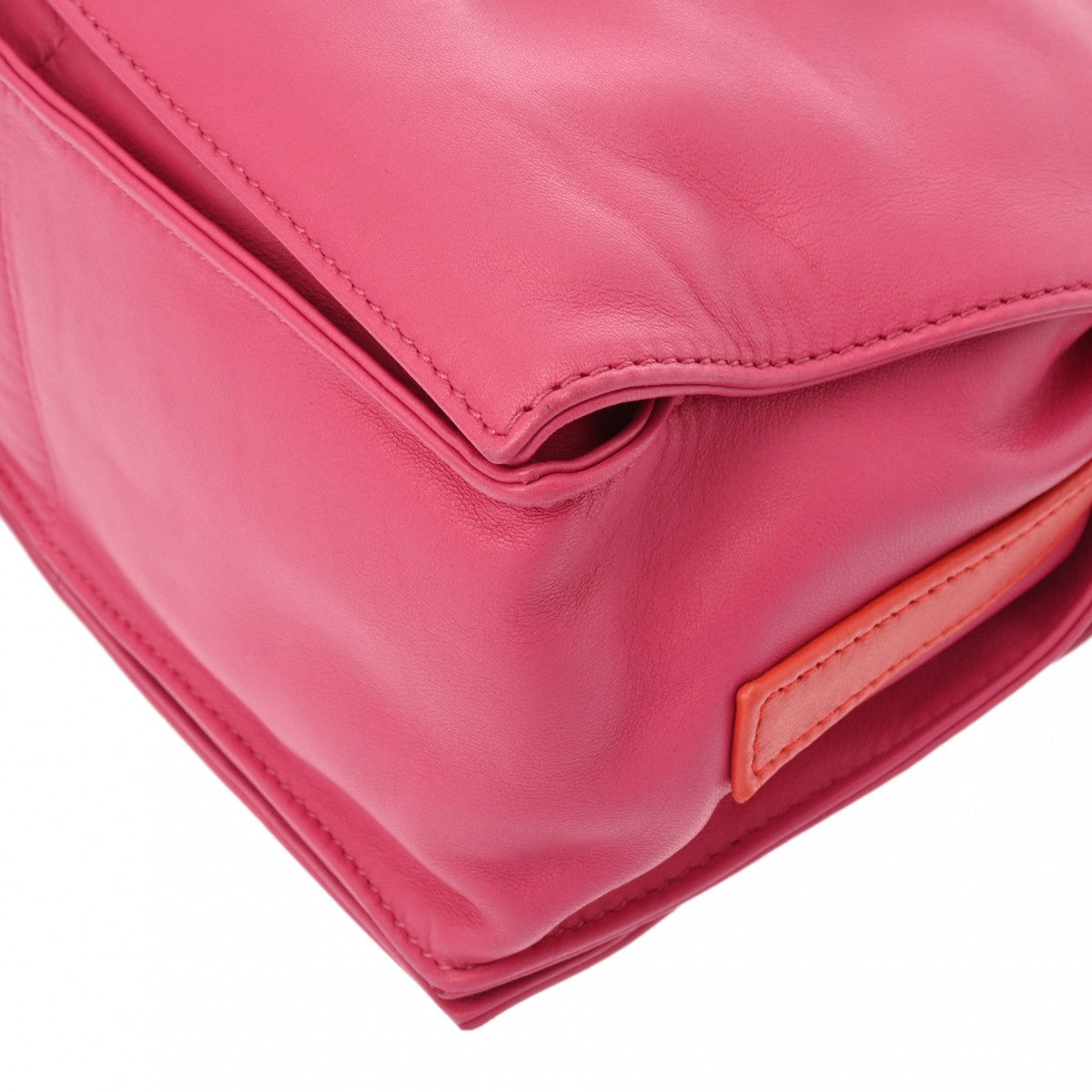 sachi様　新品　LOEWE フラメンコ　ピンク　バイカラー ロエベ フラメンコ ピンク/オレンジ ナッパレザー レディース バッグ