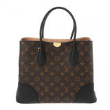 LOUIS VUITTON ルイヴィトン モノグラム フランドリン 2WAYトート ノワール M41595 レディース モノグラムキャンバス ハンドバッグ Aランク 中古 銀蔵