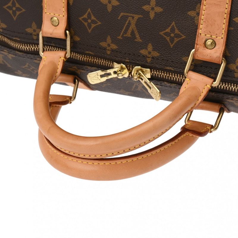 LOUIS VUITTON ルイヴィトン モノグラム キーポル バンドリエール 60 ブラウン M41412 ユニセックス モノグラムキャンバス ボストンバッグ Bランク 中古 銀蔵