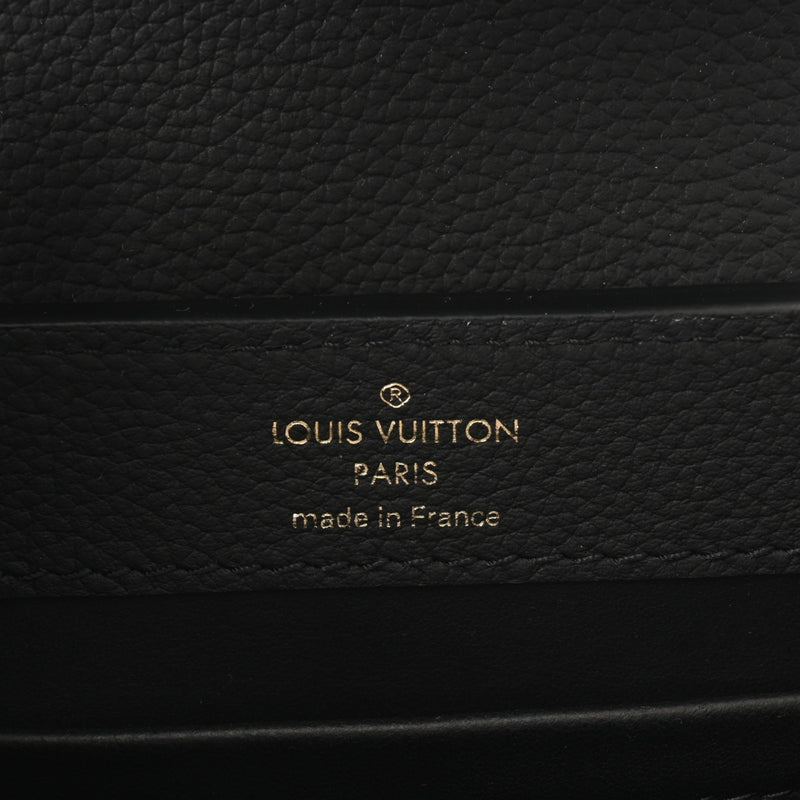 LOUIS VUITTON ルイヴィトン カプシーヌ EW MINI 2WAY ショルダー オールブラック M23955 レディース マットカーフレザー ハンドバッグ 新同 中古 銀蔵