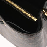 LOUIS VUITTON ルイヴィトン モノグラム ネオノエ ノワール/ブラウン M44020 レディース モノグラムキャンバス ショルダーバッグ Bランク 中古 銀蔵