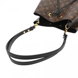 LOUIS VUITTON ルイヴィトン モノグラム ネオノエ ノワール/ブラウン M44020 レディース モノグラムキャンバス ショルダーバッグ Bランク 中古 銀蔵