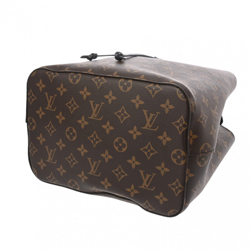 LOUIS VUITTON ルイヴィトン モノグラム ネオノエ ノワール/ブラウン M44020 レディース モノグラムキャンバス ショルダーバッグ Bランク 中古 銀蔵