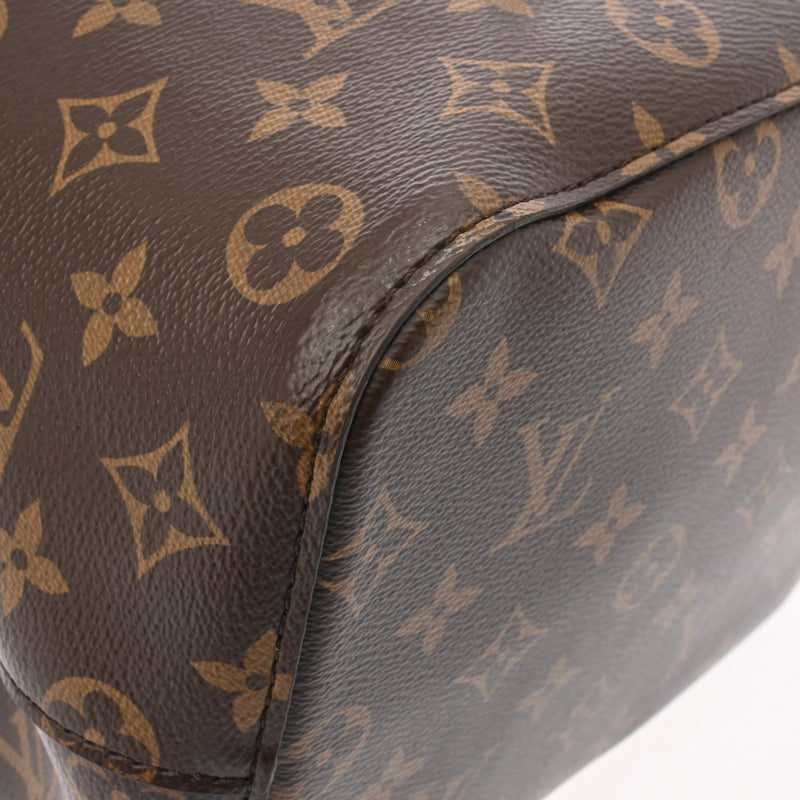 LOUIS VUITTON ルイヴィトン モノグラム ネオノエ ノワール/ブラウン M44020 レディース モノグラムキャンバス ショルダーバッグ Bランク 中古 銀蔵
