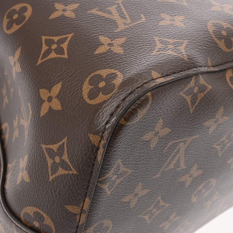LOUIS VUITTON ルイヴィトン モノグラム ネオノエ ノワール/ブラウン M44020 レディース モノグラムキャンバス ショルダーバッグ Bランク 中古 銀蔵