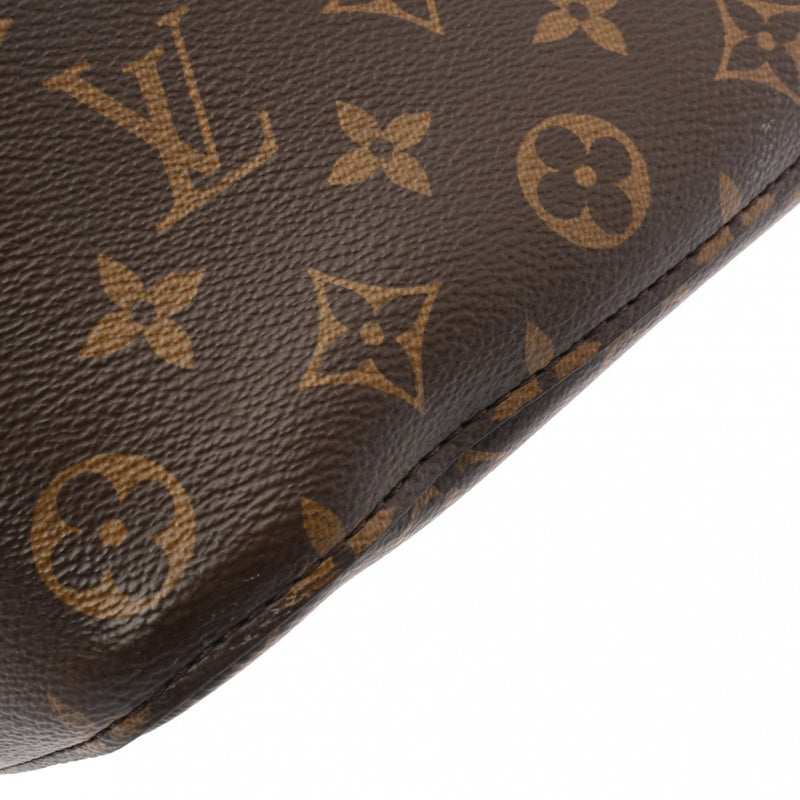 LOUIS VUITTON ルイヴィトン モノグラム ネオノエ ノワール/ブラウン M44020 レディース モノグラムキャンバス ショルダーバッグ Bランク 中古 銀蔵