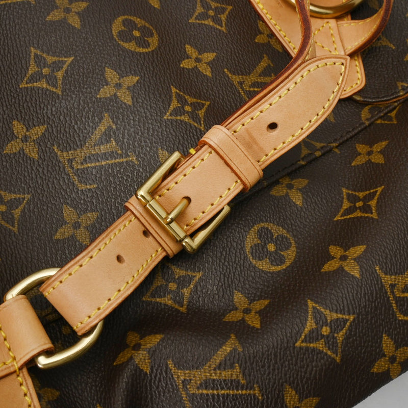 LOUIS VUITTON ルイヴィトン モノグラム モンスリ MM ブラウン M51136 レディース モノグラムキャンバス リュック・デイパック ABランク 中古 銀蔵