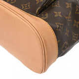 LOUIS VUITTON ルイヴィトン モノグラム モンスリ MM ブラウン M51136 レディース モノグラムキャンバス リュック・デイパック ABランク 中古 銀蔵