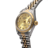 ロレックス デイトジャスト 10Pダイヤ 69173G L番(1990年頃製造) シャンパン/ダイヤモンド レディース 腕時計 自動巻き 中古 銀蔵