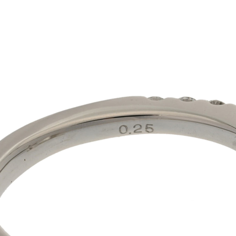 no brand ノーブランド ダイヤ2.11ct 0.25ct 一粒ダイヤ ハーフエタニティ 11号 レディース Pt900プラチナ リング・指輪 Aランク 中古 銀蔵