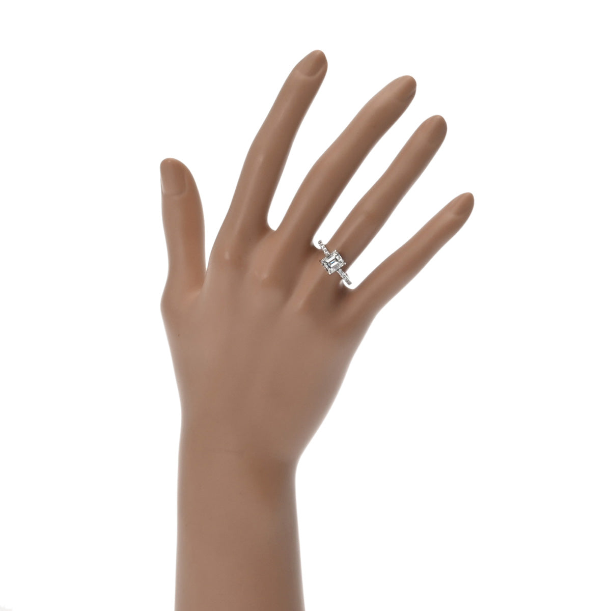 ノーブランド ダイヤ2.11ct 0.25ct 一粒ダイヤ ハーフエタニティ