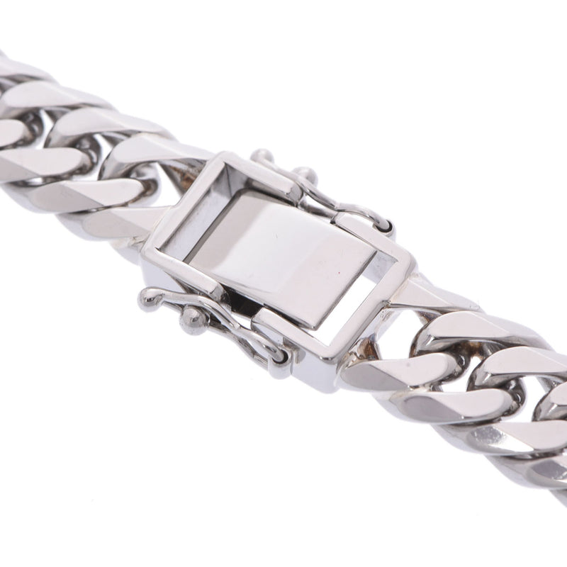 no brand ノーブランド 六面ダブル 喜平ネックレス Pt850 150.5g シルバー ユニセックス Pt850プラチナ ネックレス Aランク 中古 銀蔵