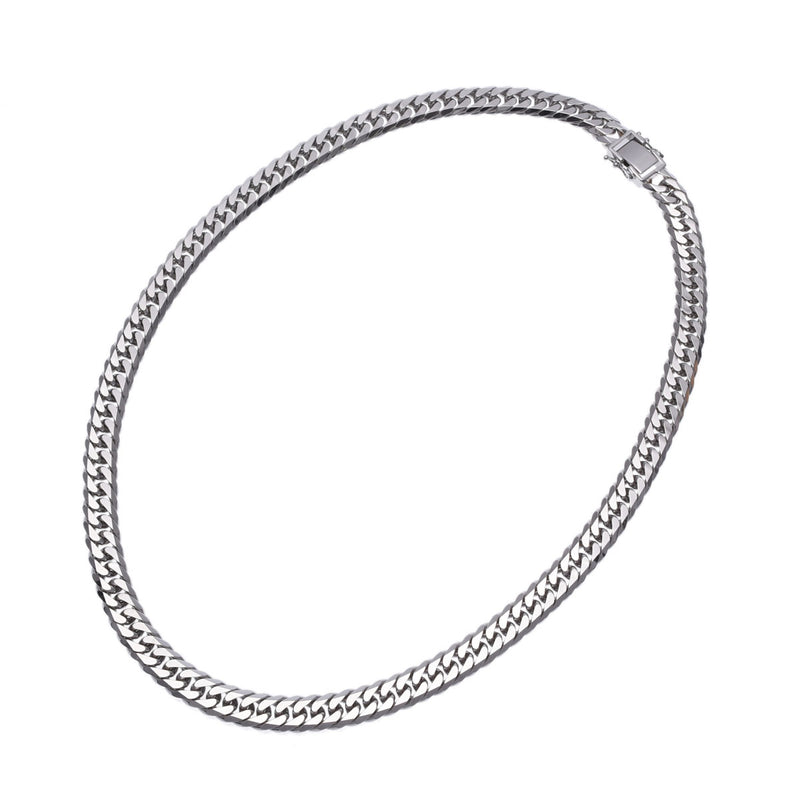 no brand ノーブランド 六面ダブル 喜平ネックレス Pt850 150.5g シルバー ユニセックス Pt850プラチナ ネックレス Aランク 中古 銀蔵