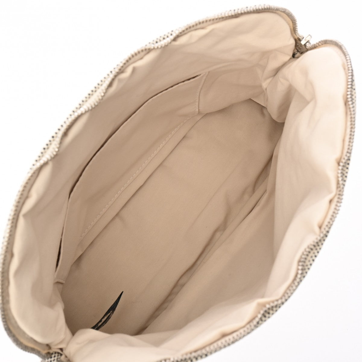 エルメス ポーチ MM 14142 グレー レディース キャンバス ポーチ