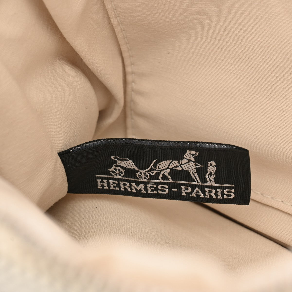 エルメス ポーチ MM 14142 グレー レディース キャンバス ポーチ