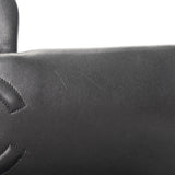 CHANEL シャネル デカマトラッセ  チェーンショルダー ブラック A01094 レディース ラムスキン ショルダーバッグ Bランク 中古 銀蔵