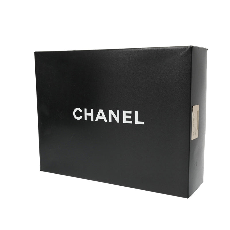 CHANEL シャネル デカマトラッセ  チェーンショルダー ブラック A01094 レディース ラムスキン ショルダーバッグ Bランク 中古 銀蔵
