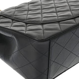 CHANEL シャネル デカマトラッセ  チェーンショルダー ブラック A01094 レディース ラムスキン ショルダーバッグ Bランク 中古 銀蔵