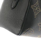 LOUIS VUITTON ルイヴィトン モノグラムアンプラント スピーディバンドリエール 25 スタッズ 2WAY ブラック M46736 レディース レザー ハンドバッグ 新同 中古 銀蔵