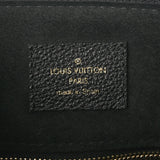 LOUIS VUITTON ルイヴィトン モノグラムアンプラント スピーディバンドリエール 25 スタッズ 2WAY ブラック M46736 レディース レザー ハンドバッグ 新同 中古 銀蔵