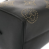 LOUIS VUITTON ルイヴィトン モノグラムアンプラント スピーディバンドリエール 25 スタッズ 2WAY ブラック M46736 レディース レザー ハンドバッグ 新同 中古 銀蔵