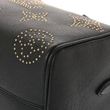 LOUIS VUITTON ルイヴィトン モノグラムアンプラント スピーディバンドリエール 25 スタッズ 2WAY ブラック M46736 レディース レザー ハンドバッグ 新同 中古 銀蔵