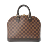 LOUIS VUITTON ルイヴィトン ダミエ アルマ PM 現行 ブラウン N53151 レディース ダミエキャンバス ハンドバッグ Aランク 中古 銀蔵