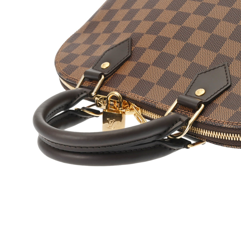 LOUIS VUITTON ルイヴィトン ダミエ アルマ PM 現行 ブラウン N53151 レディース ダミエキャンバス ハンドバッグ Aランク 中古 銀蔵