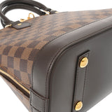 LOUIS VUITTON ルイヴィトン ダミエ アルマ PM 現行 ブラウン N53151 レディース ダミエキャンバス ハンドバッグ Aランク 中古 銀蔵