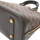 LOUIS VUITTON ルイヴィトン ダミエ アルマ PM 現行 ブラウン N53151 レディース ダミエキャンバス ハンドバッグ Aランク 中古 銀蔵