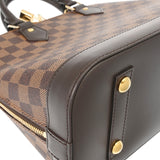 LOUIS VUITTON ルイヴィトン ダミエ アルマ PM 現行 ブラウン N53151 レディース ダミエキャンバス ハンドバッグ Aランク 中古 銀蔵