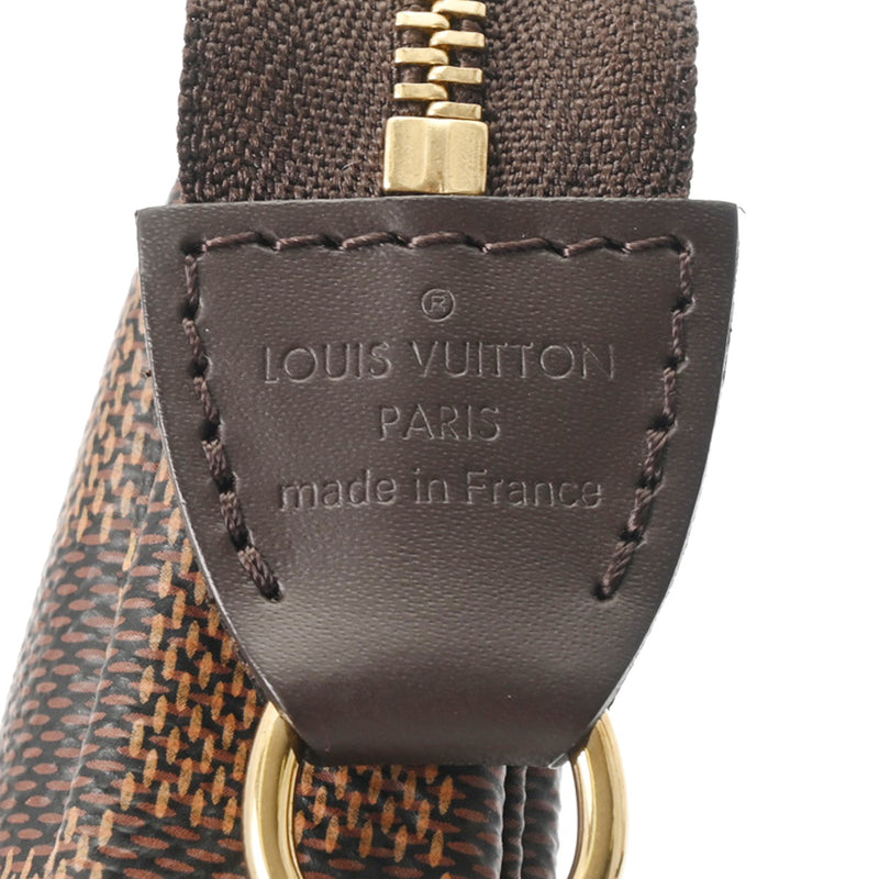 LOUIS VUITTON ルイヴィトン ダミエ ミニ ポシェット アクセソワール ブラウン N58009 レディース ダミエキャンバス アクセサリーポーチ ABランク 中古 銀蔵