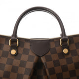 LOUIS VUITTON ルイヴィトン ダミエ シエナ MM 2WAY ブラウン N41546 レディース ダミエキャンバス ハンドバッグ Aランク 中古 銀蔵