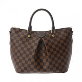 LOUIS VUITTON ルイヴィトン ダミエ シエナ MM 2WAY ブラウン N41546 レディース ダミエキャンバス ハンドバッグ Aランク 中古 銀蔵